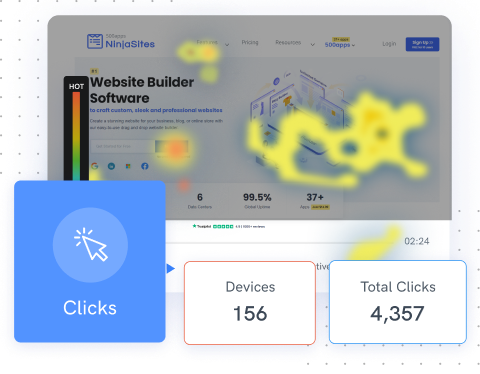 analyze user mouse clicks