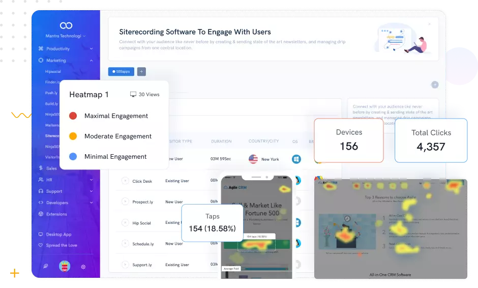 heatmap software leave note
